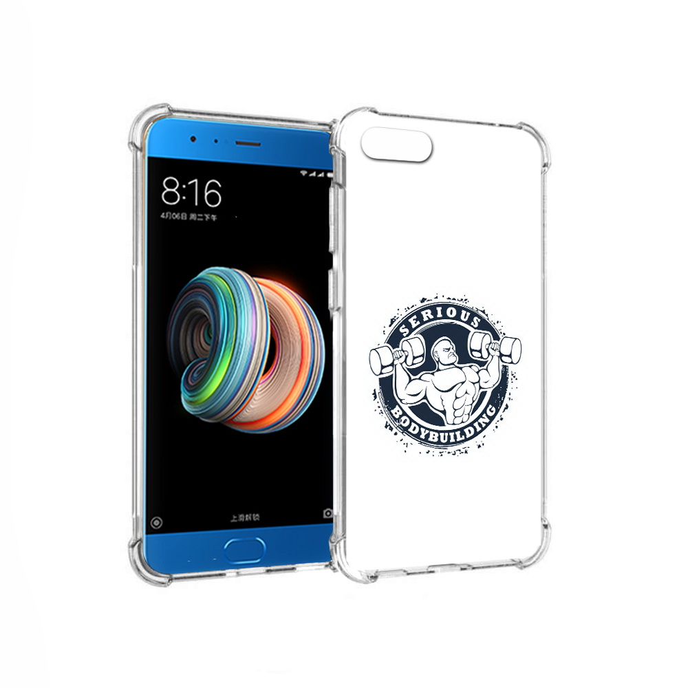 

Чехол MyPads Tocco для Xiaomi Mi Note 3 бодибилдинг воля к победе (PT99401.307.231), Прозрачный, Tocco