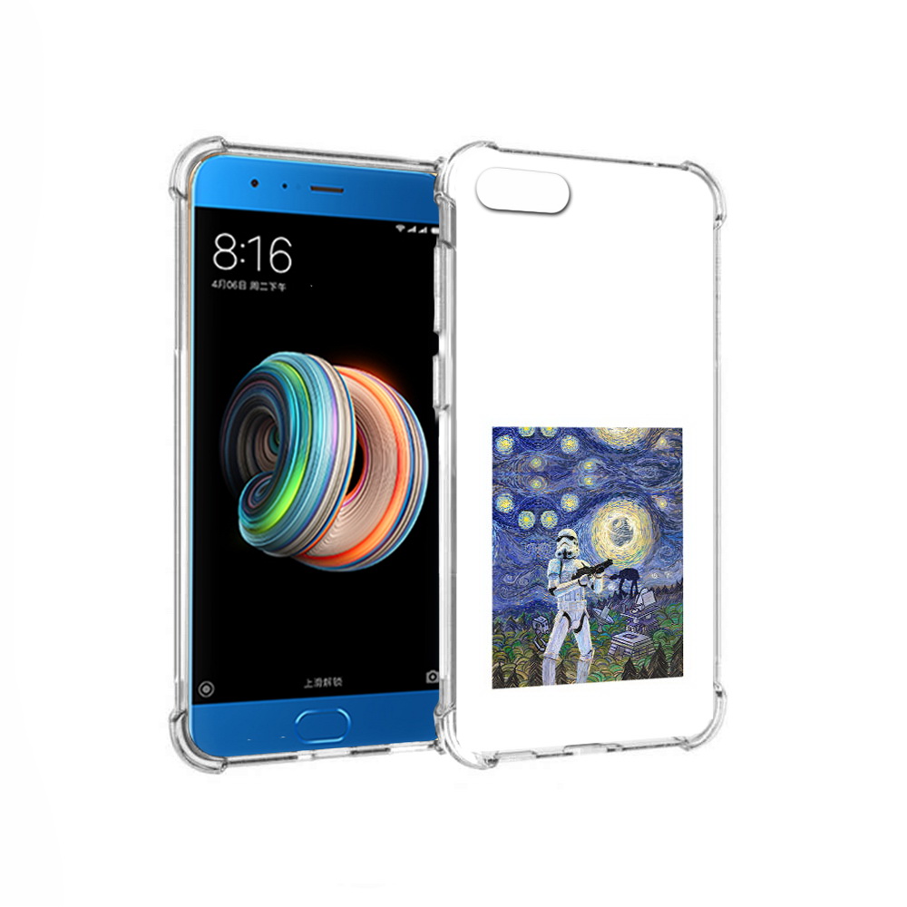 

Чехол MyPads Tocco для Xiaomi Mi Note 3 star wars звездная ночь (PT99401.307.23), Прозрачный, Tocco