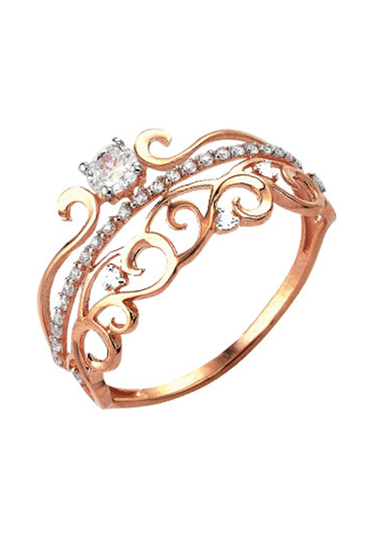 

Кольцо из золота р.  Kari Jewelry КЛ-03700, фианит, КЛ-03700