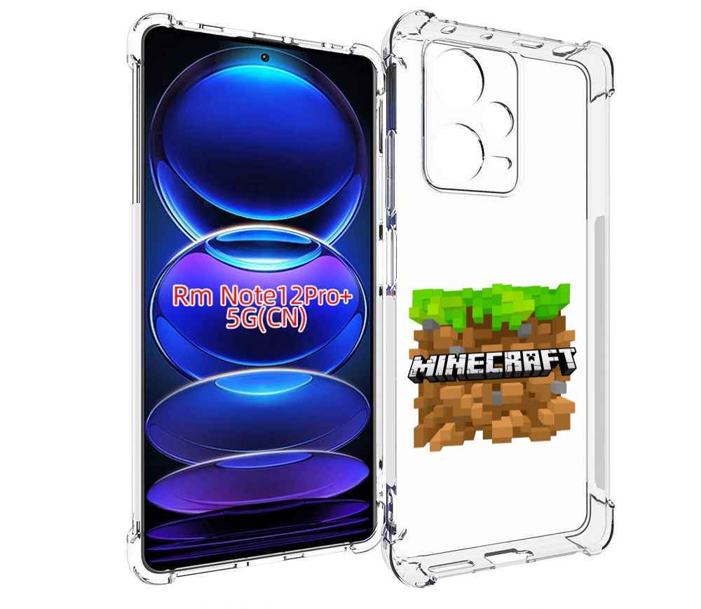 

Чехол MyPads Minecraft-2 для Xiaomi Redmi Note 12 Pro + Plus, Прозрачный, Tocco