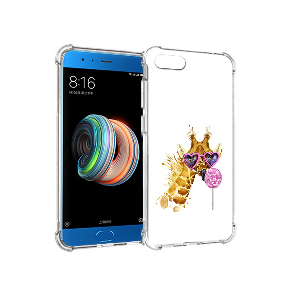 

Чехол MyPads Tocco для Xiaomi Mi Note 3 акварельный жираф (PT99401.307.217), Прозрачный, Tocco