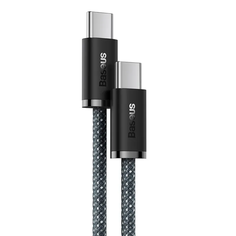 

Кабель USB 2.0 Type-A-USB Type-C Baseus Baseus Type C-Type C 100 Вт 1m 1м черный, Baseus Type C-Type C 100 Вт 1m