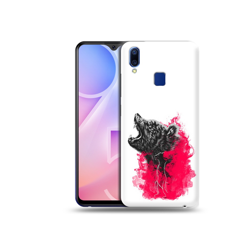 

Чехол MyPads Tocco для Vivo Y95 медведь в дымке (PT122996.436.463), Прозрачный, Tocco