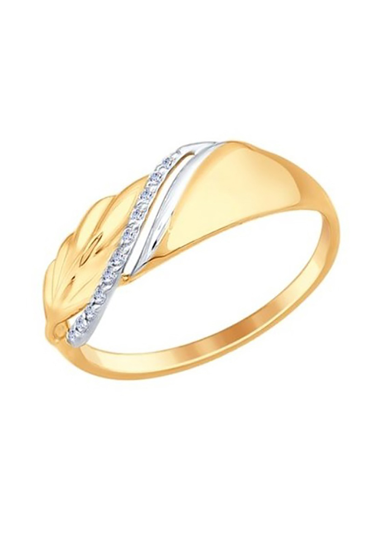 

Кольцо из золота р.  Kari Jewelry К132-2647, фианит, К132-2647