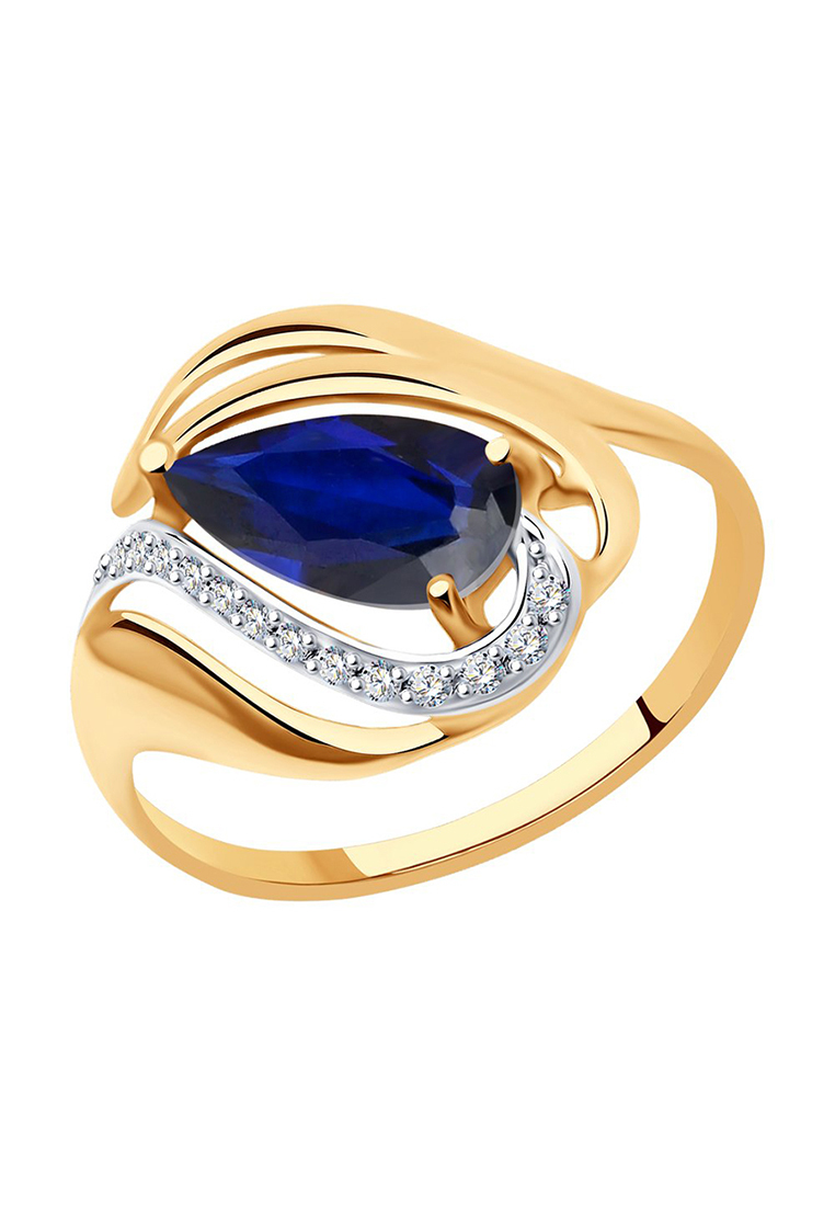 

Кольцо из золота р.  Kari Jewelry К132-2636М1, фианит, К132-2636М1