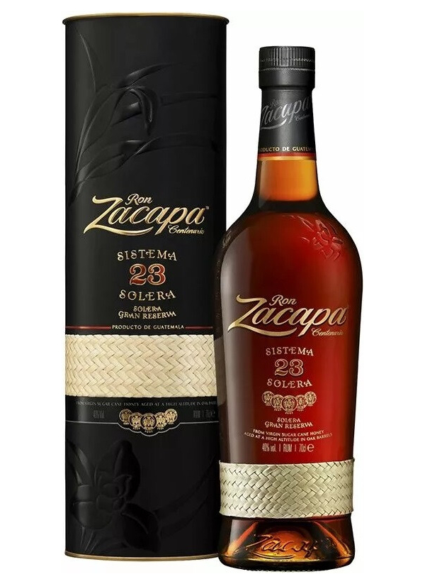 

Ром Zacapa Centenario Solera Gran Reserva 23 y.o. (gift box with 2 glasses)