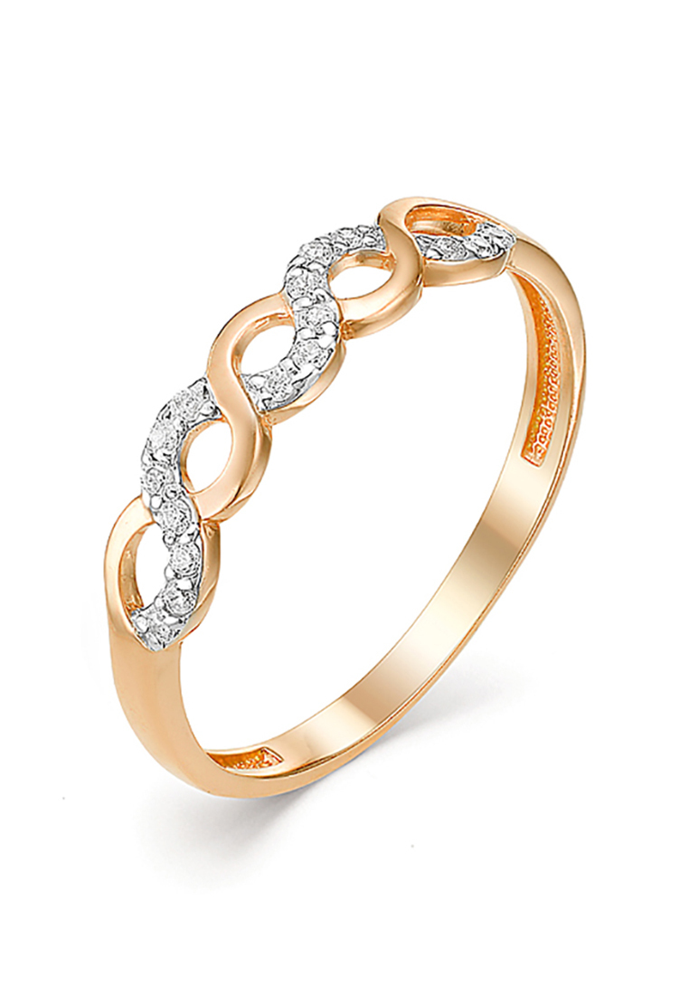 

Кольцо из золота р.  Kari Jewelry К132-352, фианит, К132-352