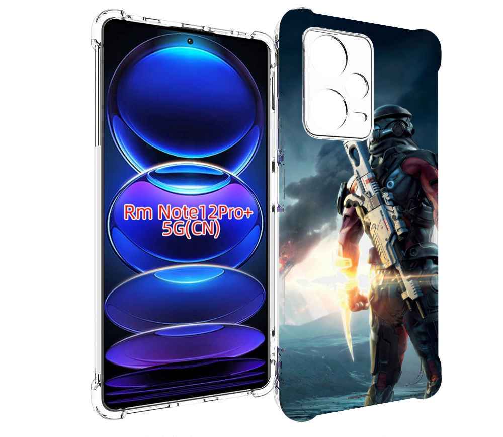 

Чехол MyPads Mass Effect Andromeda Ryder для Xiaomi Redmi Note 12 Pro + Plus, Прозрачный, Tocco