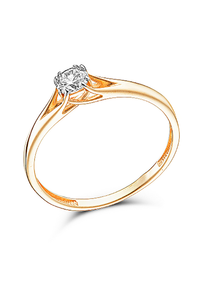 

Кольцо из золота р.  Kari Jewelry К132-1764, фианит, К132-1764