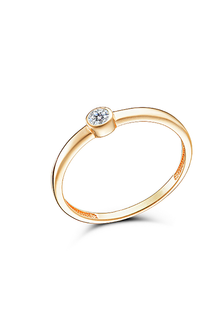 

Кольцо из золота р.  Kari Jewelry К130-1757, фианит, К130-1757