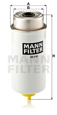 

Фильтр Топливный Mann Wk 8105 MANN-FILTER арт. WK 8105