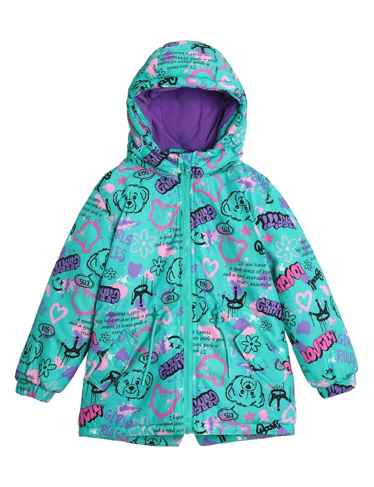 

Куртка детская Kari AW24C752, бирюзовый, 134, 231543