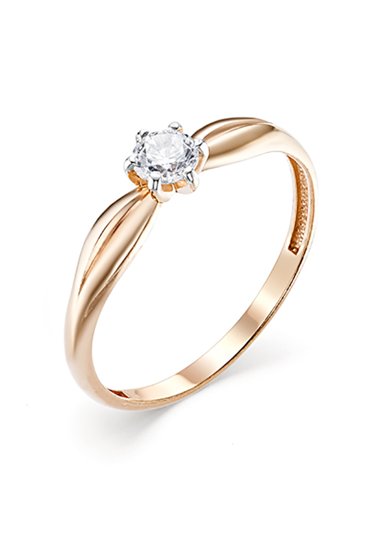 

Кольцо из желтого золота с фианитом р.  Kari Jewelry К132-618, К132-618
