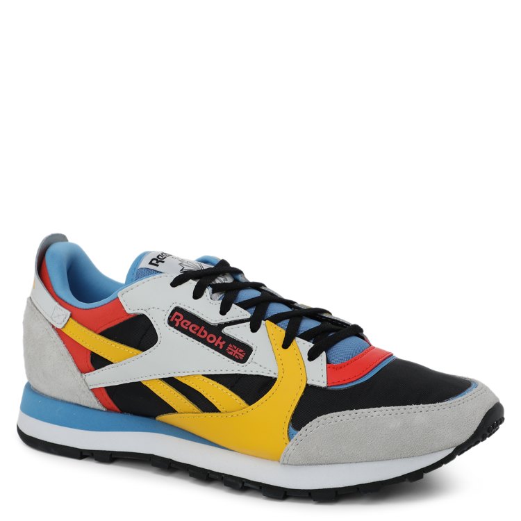 Кроссовки мужские Reebok CLASSIC LEATHER разноцветные 40 EU