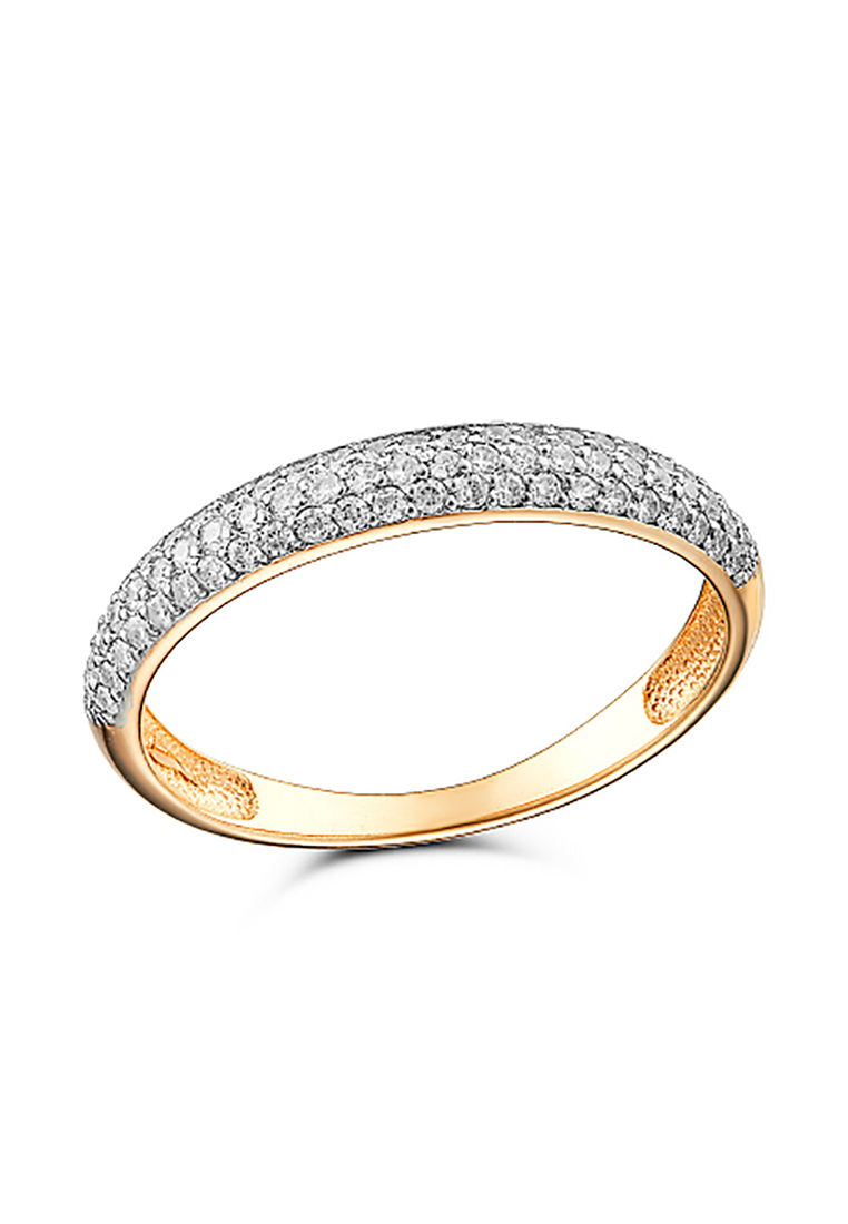 

Кольцо из золота р.  Kari Jewelry К132-1819, фианит, К132-1819