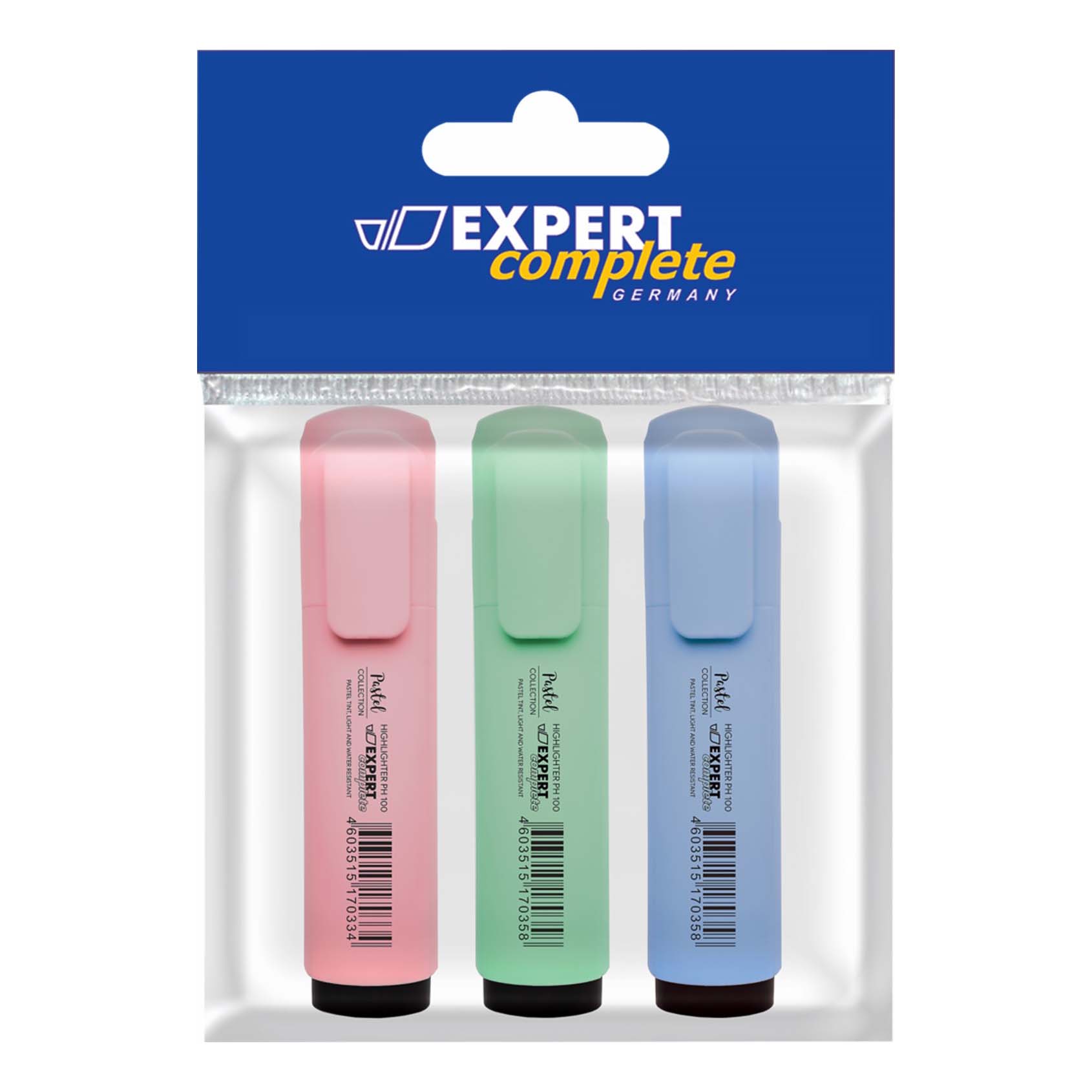 

Маркеры текстовые Expert Complete Pastel 3 цвета