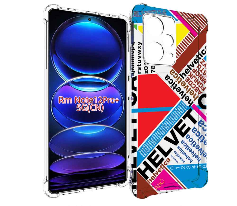 

Чехол MyPads HELVET для Xiaomi Redmi Note 12 Pro + Plus, Прозрачный, Tocco