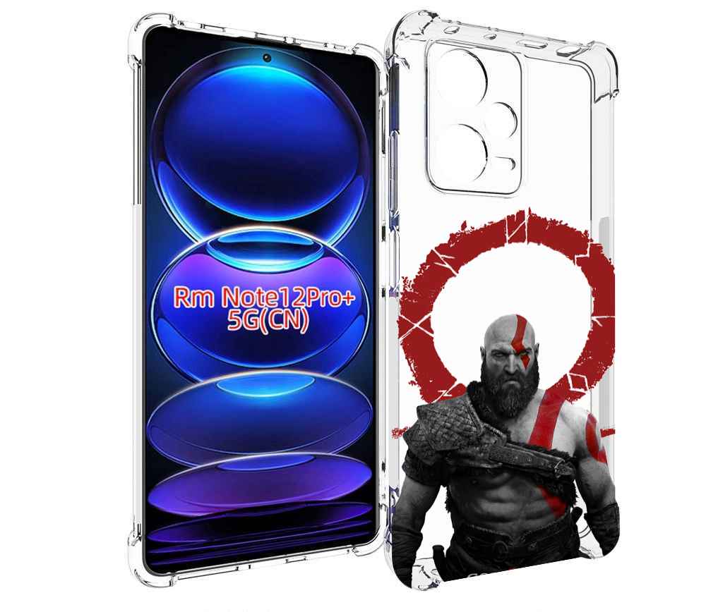 

Чехол MyPads God-of-War для Xiaomi Redmi Note 12 Pro + Plus, Прозрачный, Tocco