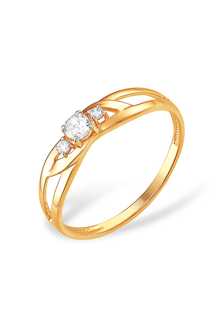 

Кольцо из золота р.  Kari Jewelry К13215431, фианит, К13215431