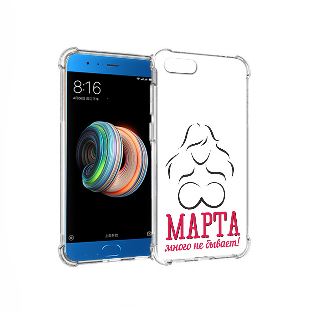 

Чехол MyPads Tocco для Xiaomi Mi Note 3 8 марта много не бывает (PT99401.307.17), Прозрачный, Tocco