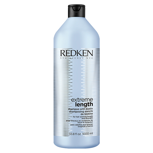 Шампунь Redken Extreme Length с биотином для поврежденных волос 1000мл шампунь для безупречной гладкости волос с экстрактом черной икры extreme caviar imperial smoothing shampoo 4360 1000 мл