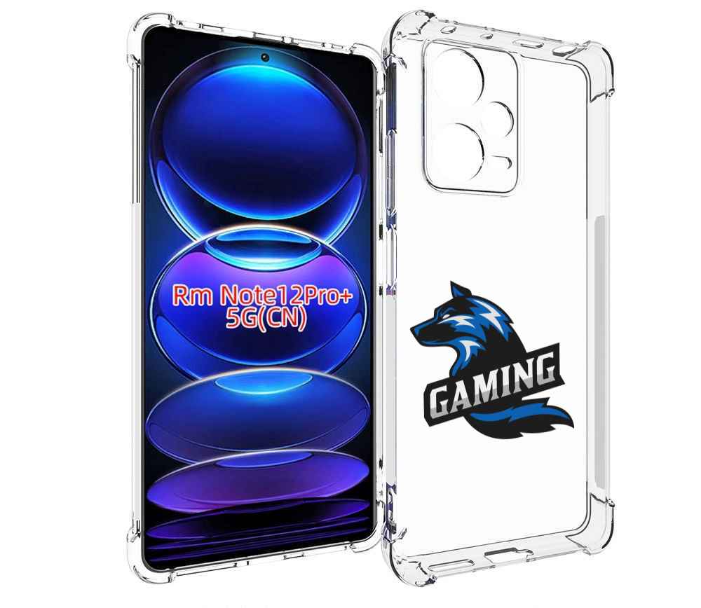 

Чехол MyPads Gaming мужской для Xiaomi Redmi Note 12 Pro + Plus, Прозрачный, Tocco