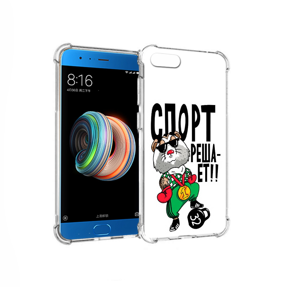 

Чехол MyPads Tocco для Xiaomi Mi Note 3 Спорт решает (PT99401.307.161), Прозрачный, Tocco