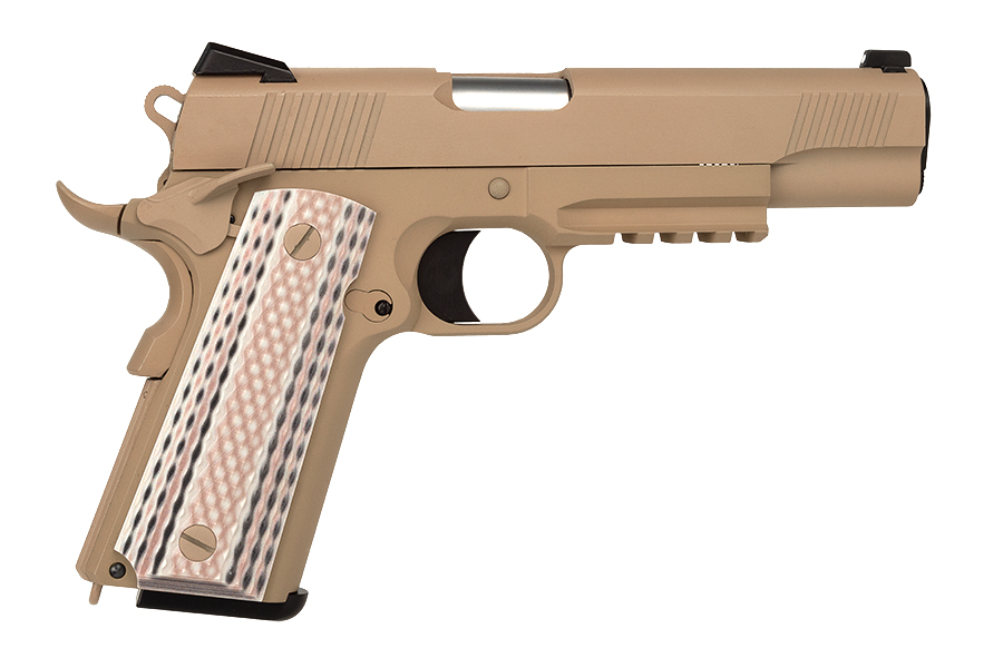 

Пистолет WE Colt M45A1 TAN (GP132(TAN)), Бежевый