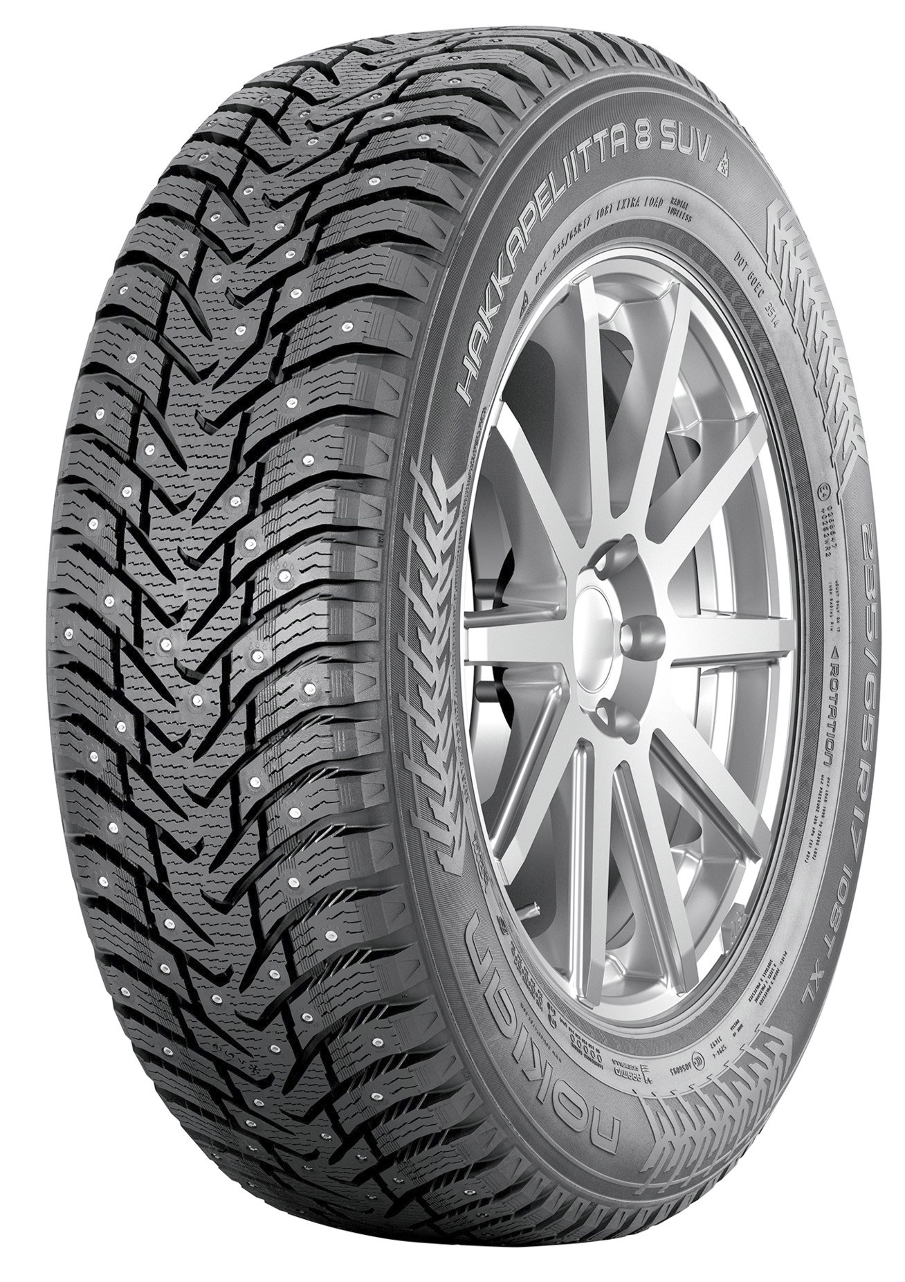 фото Шины nordman hakkapeliitta 8 suv 275/50 r19 112t шипованные