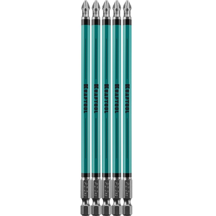 

Биты KRAFTOOL Optimum Line 26122-2-150-5, Е 1/4", 150 мм, 5 шт., PH2