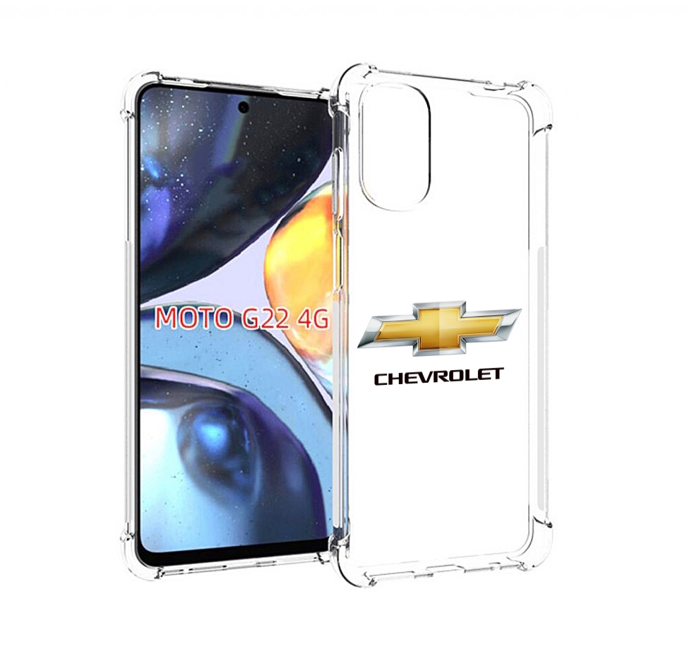 

Чехол MyPads сhevrolet-3 мужской для Motorola Moto G22 4G, Прозрачный, Tocco