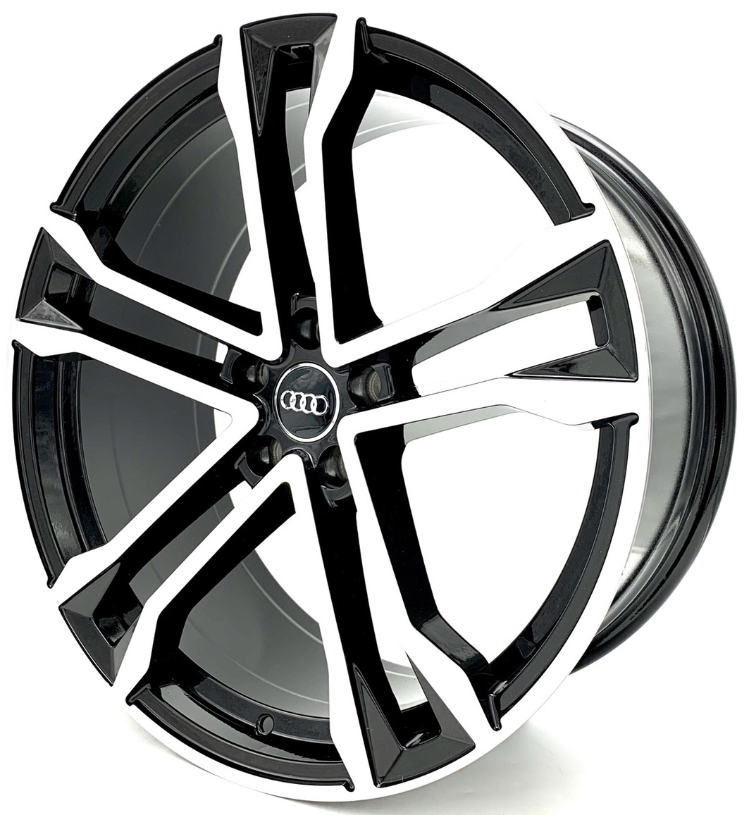 

Колесный диск AY 5512 9x20/5x112 D66.6 ET21 MB, Черный;серебристый