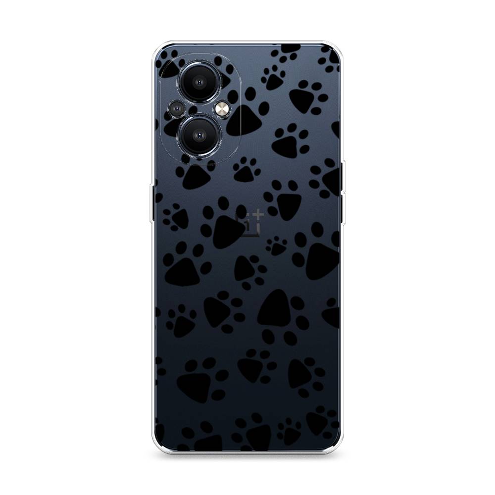 

Чехол Awog на OnePlus Nord N20 5G / ВанПлас Норд N20 5G "Лапки черные", Разноцветный, 152550-2