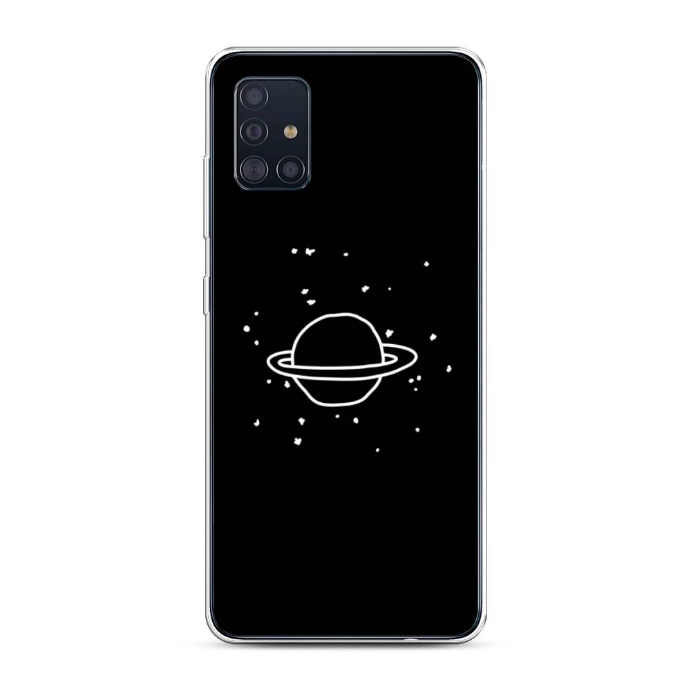 

Чехол Awog на Samsung Galaxy A51 "Дудл Юпитера", Разноцветный, 28950-4