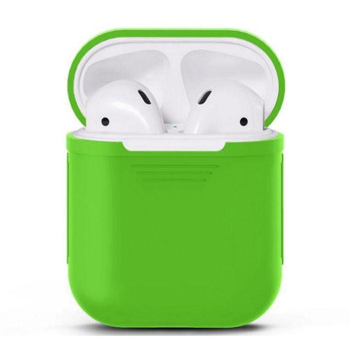 Чехол Silicone Case для AirPods силиконовый (зеленый)