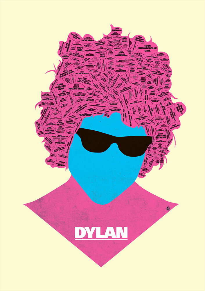 

Большой кино постер к фильму на стену Dylan 50х70 см без рамы, MNDYLAN