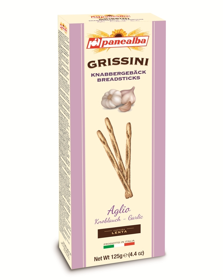 

Соломка Birzu Duona Grissini с чесноком 125 г