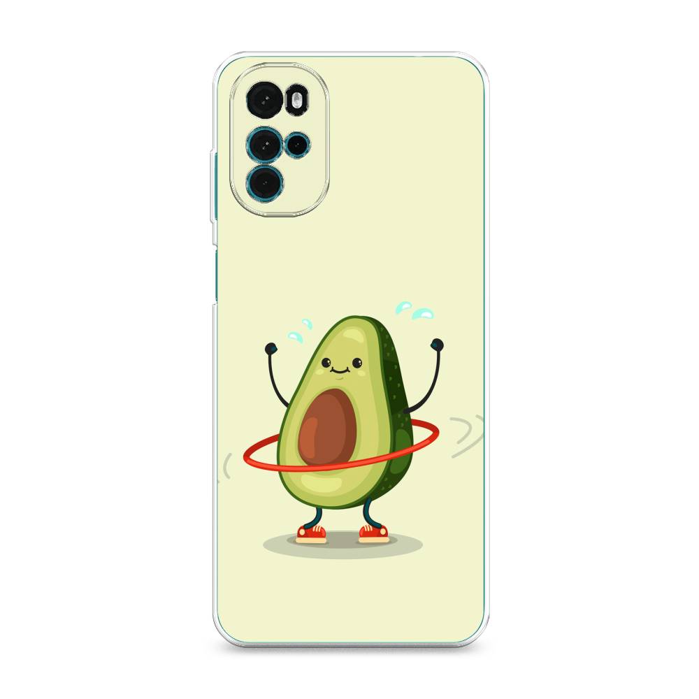 

Чехол Awog на Motorola Moto G22 "Авокадо с обручем", Разноцветный, 243150-10