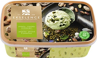 

Мороженое сливочное Ekselence Миндально-фисташковое с фисташками 480 г