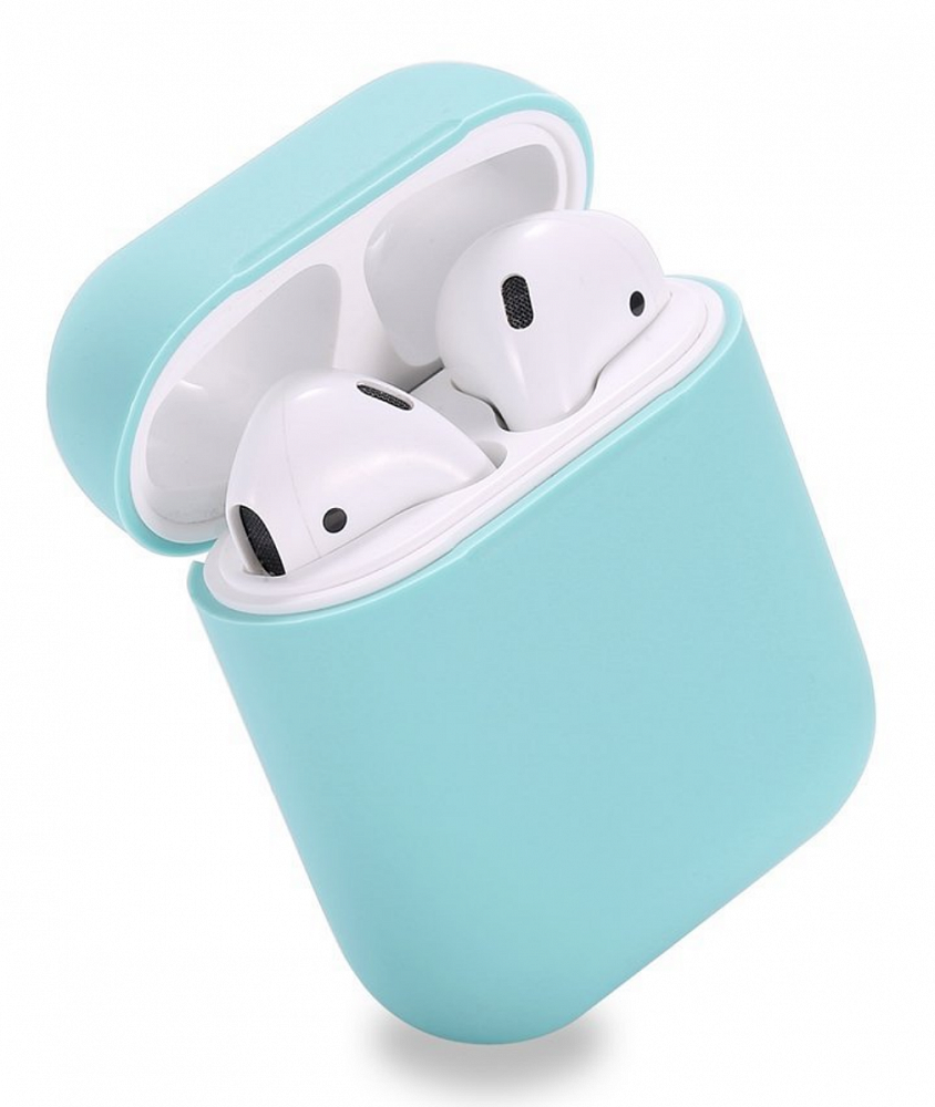 

Чехол Silicone Case для AirPods силиконовый (тиффани)