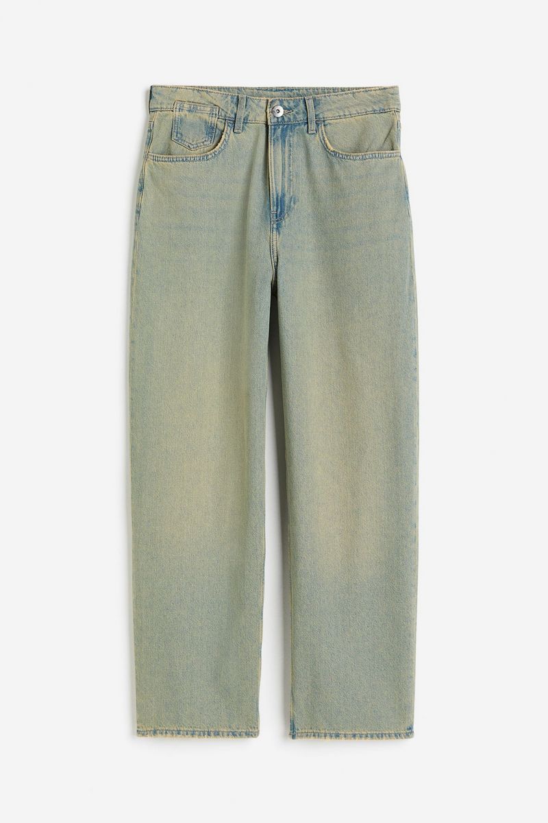 

Джинсы женские H&M 1214235 голубые 44 EU, Голубой, 1214235