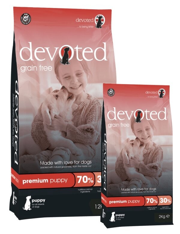 

Сухой корм для щенков Devoted Premium Puppy, курица, утка, форель, лосось, 18кг