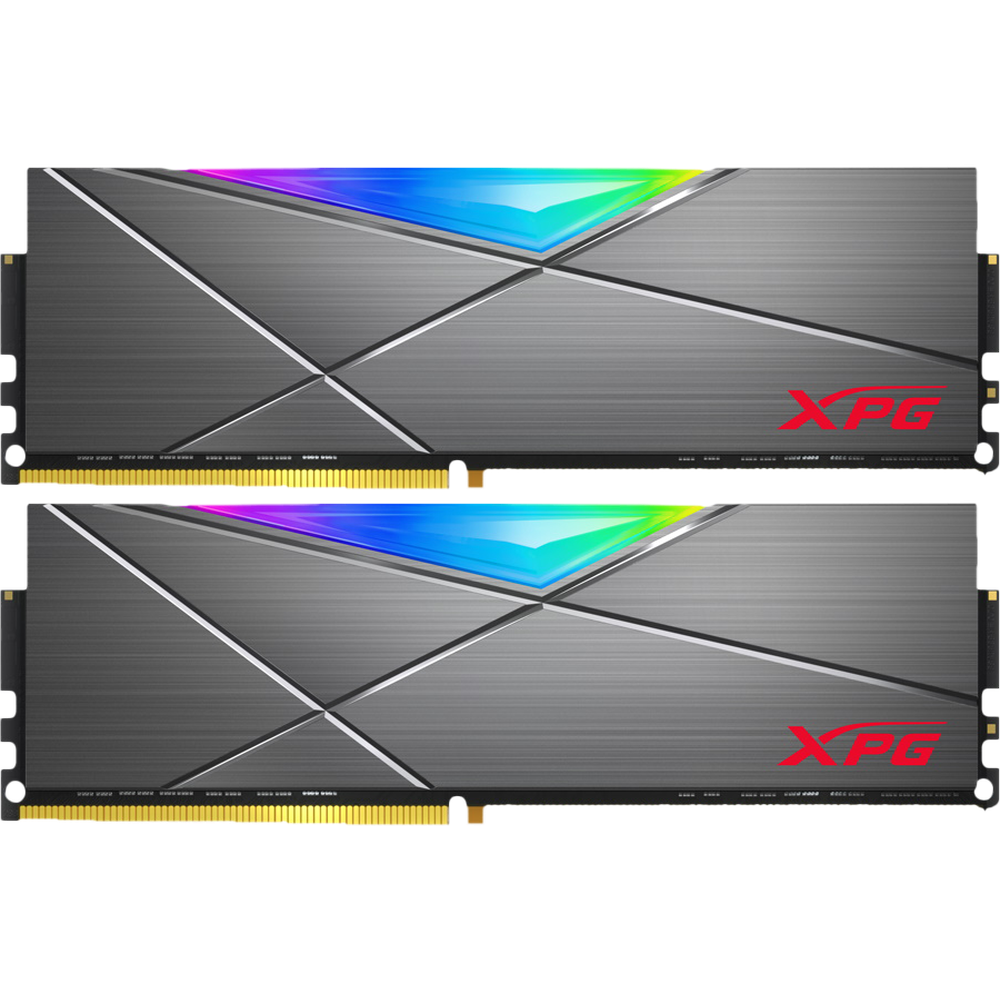 фото Оперативная память adata xpg spectrix d50 rgb 2х16gb ddr4 3600mhz (ax4u360016g18i-dt50)