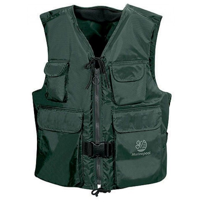 

Жилет страховочный Angling Vest II 50-70 кг, зеленый, Marinepool, 11227264