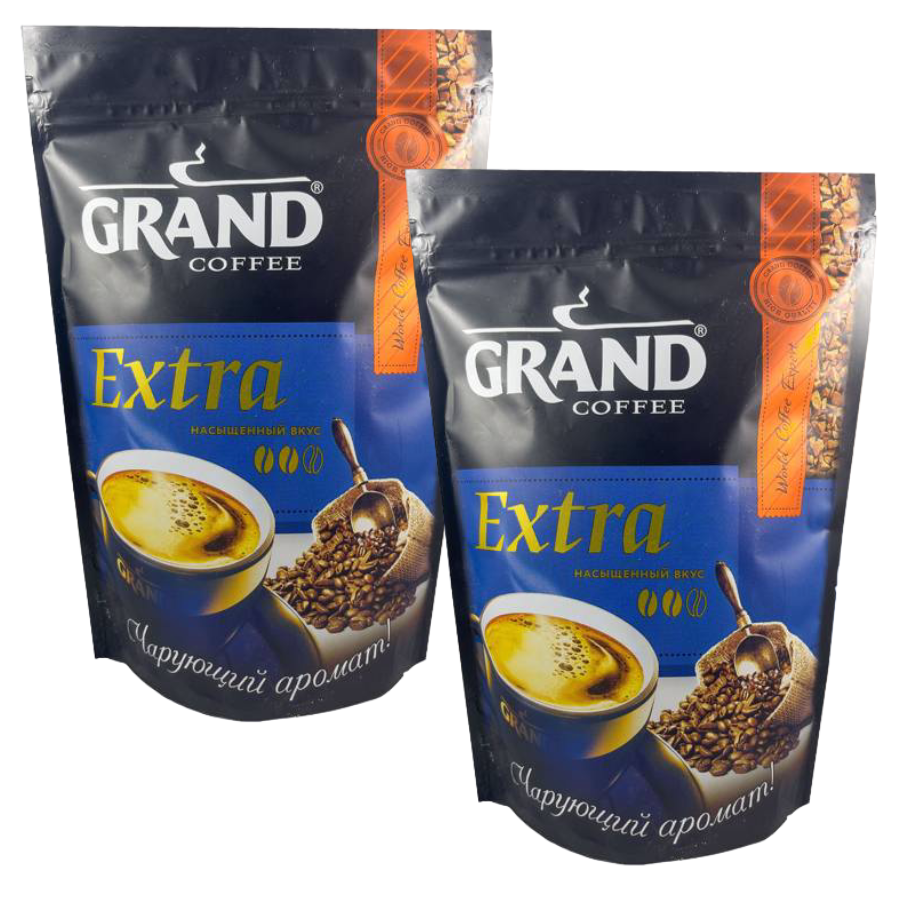 Кофе растворимый Grand Extra сублимированный, 175 г х 2 шт