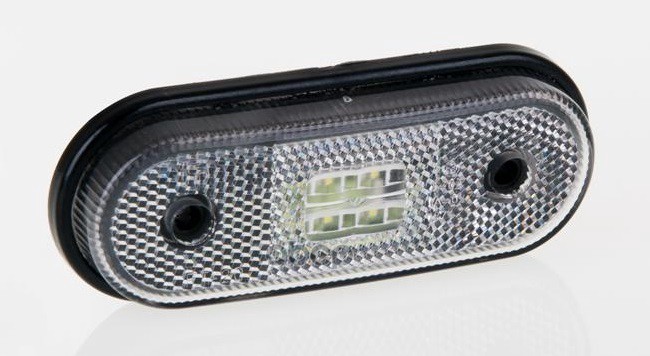 Фонарь Габаритный! Белый Led 120x46 С Проводом 0.5м Fristom арт. FT020BLED