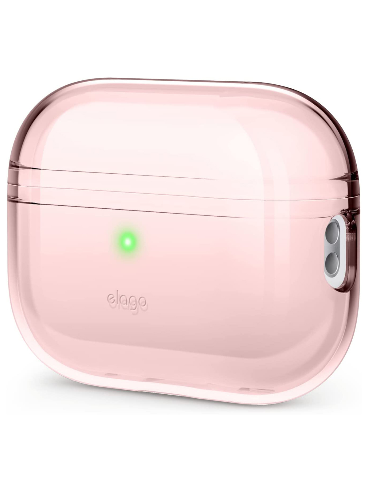 

Чехол Elago для AirPods Pro 2 Clear case Lovely Pink, Розовый;прозрачный, Clear case