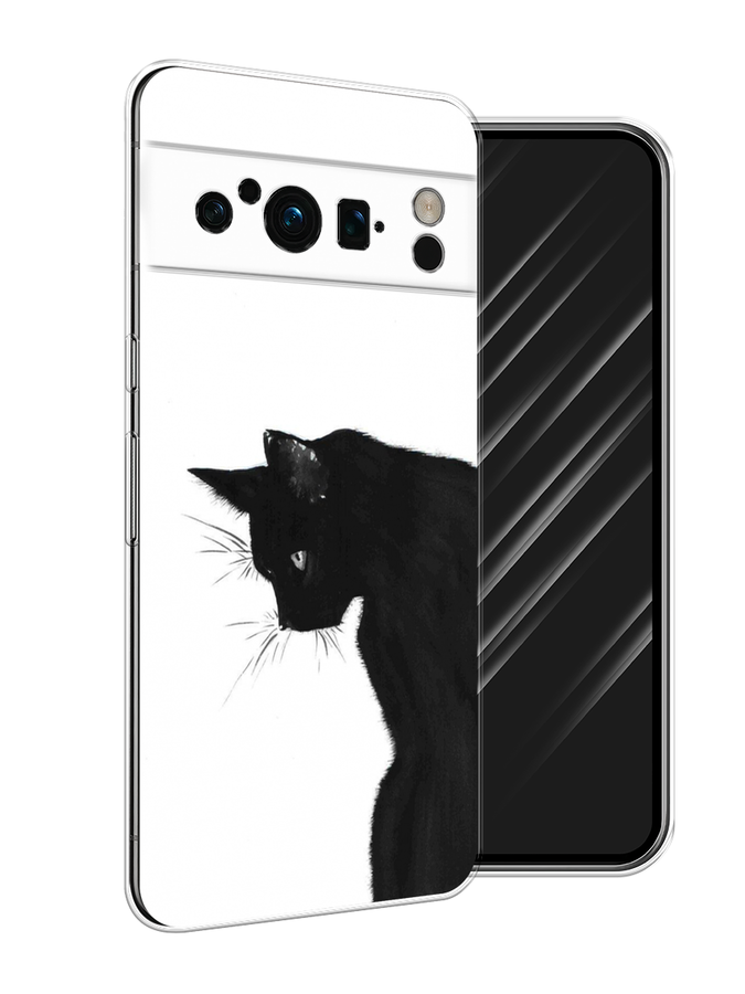 

Чехол Awog на Google Pixel 8 Pro "Black cat", Черный;белый, 271650-1