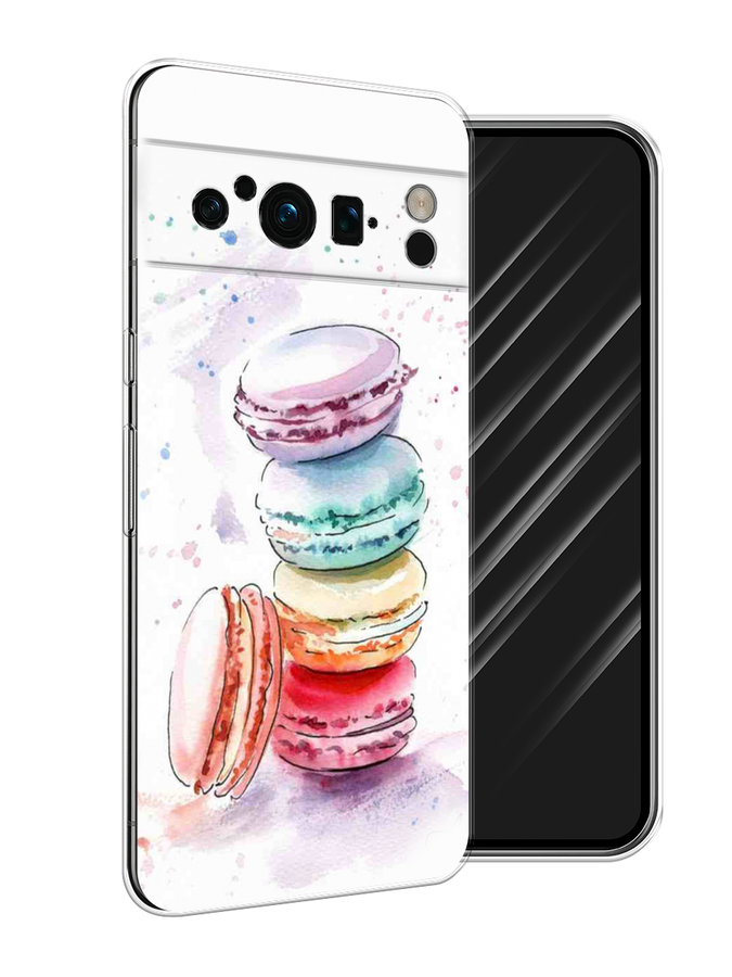 

Чехол Awog на Google Pixel 8 Pro "Пирамидка макарони 2", Желтый, 271650-10