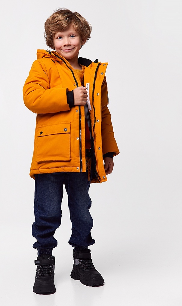 

Куртка детская Kari Kids AW24C384, темно-желтый, 110, 236048